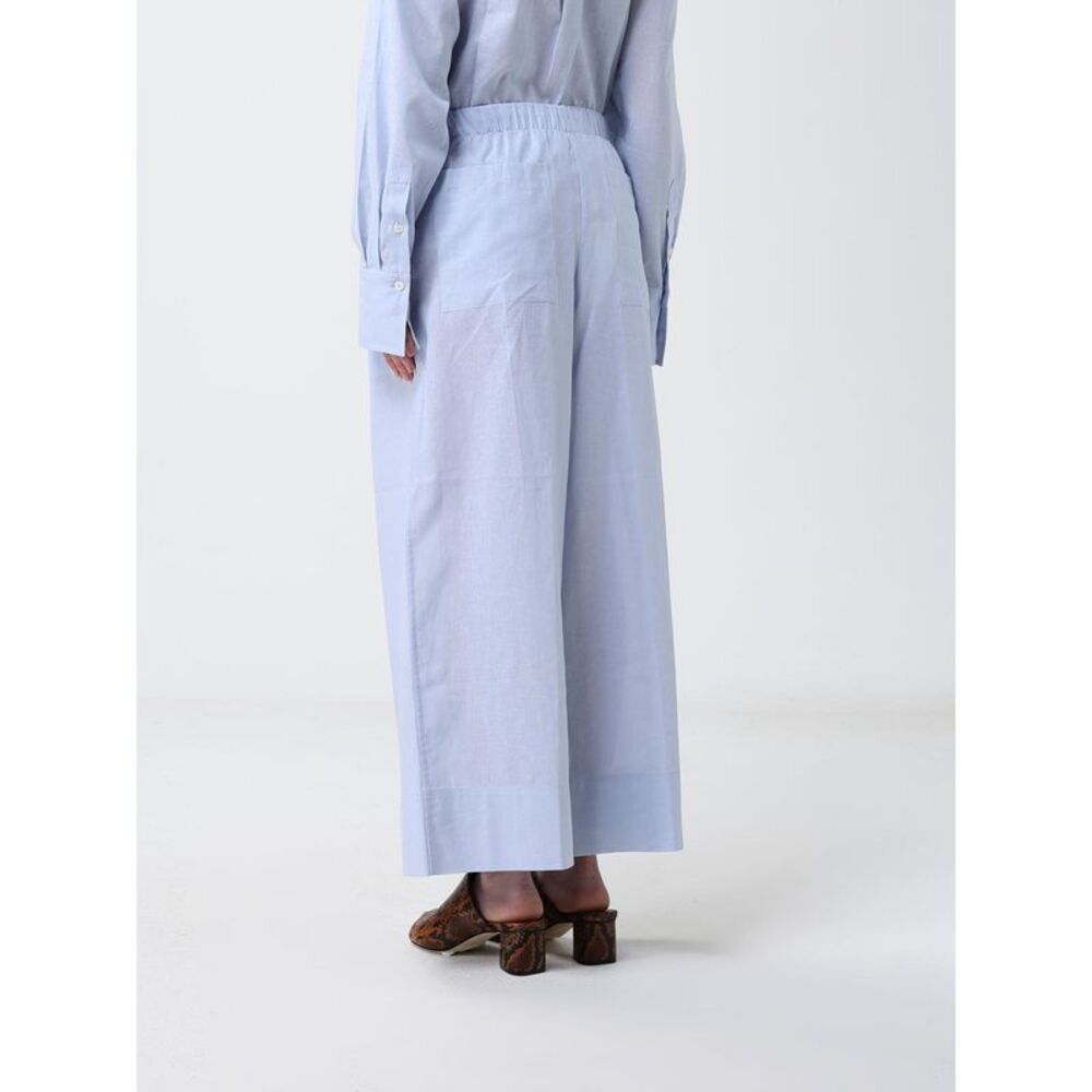 Toteme Pants Woman Gnawed Blue - Picture 3 of 4